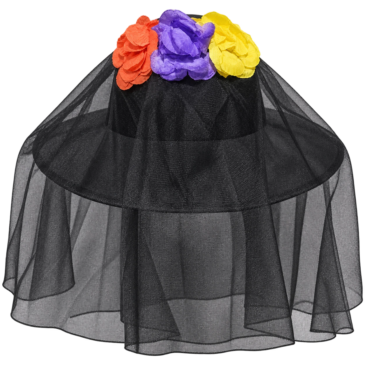Sombrero Catrina Con Flores